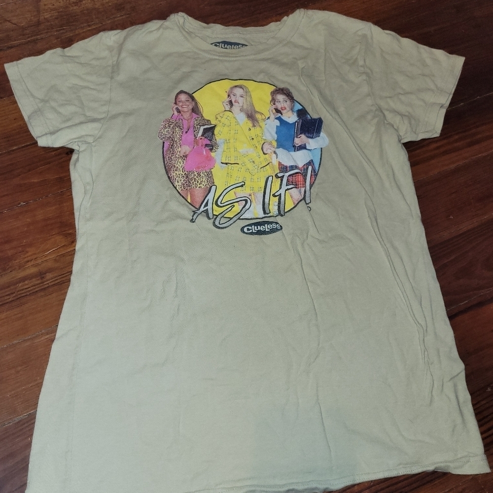 90's Clueless As If! T-shirt women's XL